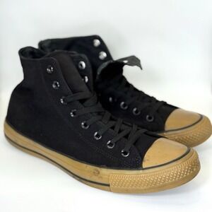 PLS READ Converse Chuck Taylor All Star Hi Black Gum Sole Men 11 152524C Sneaker